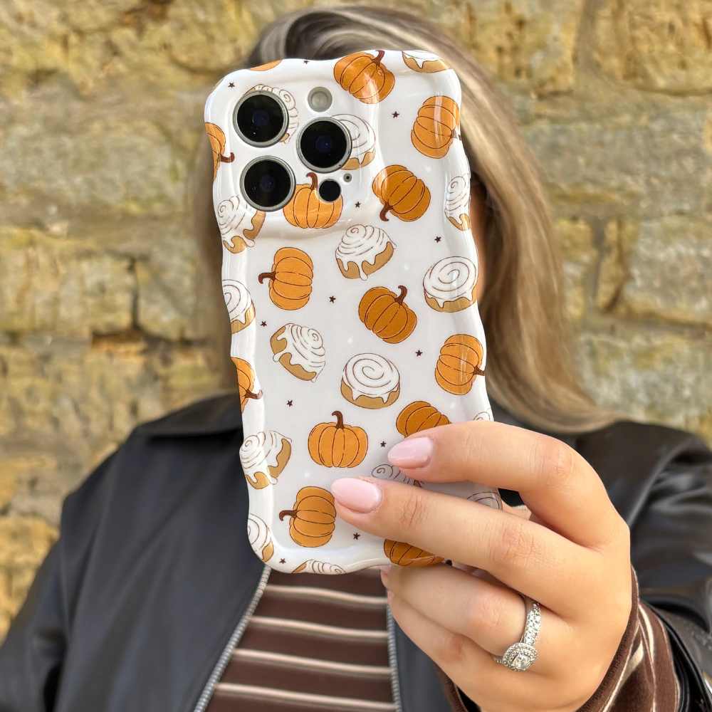 Wavy Phone Case - Cinnamon Buns